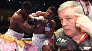 TEDDY ATLAS REACTS TO ANTHONY JOSHUA KNOCKING OUT FRANCIS NGANNOU IN TWO ROUNDS, TYSON FURY FIGHT