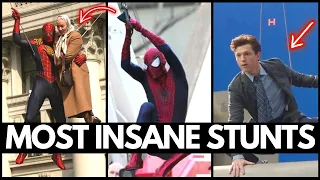 Spider-Man Actors Performing Insane Stunts Without A Stunt Double