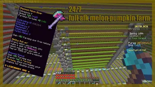 The BEST AFK MELON & PUMPKIN farm of all hypixel skyblock !!!