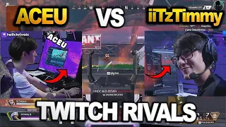 iiTzTimmy vs ACEU IN $200,000 TWITCH RIVALS TOURNAMENT.. SNIP3DOWN 23 KILLS !!!