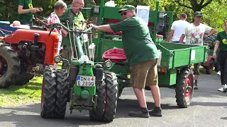 Einachser-Treffen an der Grillhütte in Remagen/Oedingen am 16.09.2023