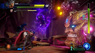 Marvel vs. Capcom: Infinite - XGard: Defeat Ultron Omega Before Dante Dies Thor  & X Gameplay