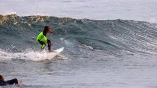 Great White Shark Photobombs 10-Year-Old Boy While Surfing