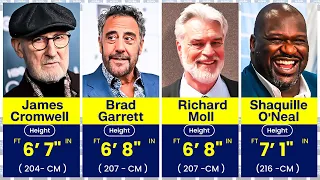 Hollywood Tallest Actors 😀Heights of Famous Hollywood Actors