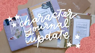 an update on my d&d character journals ✨ how they've changed & what's working!