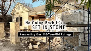 No Going Back It’s SET IN STONE | Renovating Our 110-Year-Old Home | XO, MaCenna