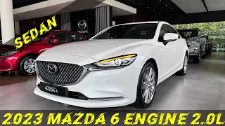 2023 Mazda 6 White Color - Exterior & Interior