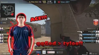 qqGod ace tyloo!! รวมช๊อตเด็ด ช๊อตฮา │CSGO montage #2