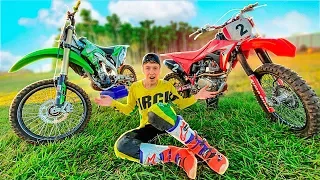 FUI NUMA CORRIDA DE MOTOCROSS!