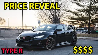 How Much Did my Cheap Type R off Salvage Auction Cost?? FULL PRICE REVEAL!!!