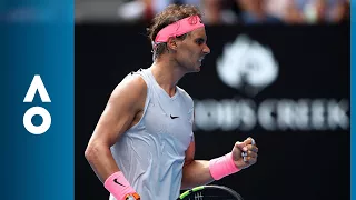 Rafael Nadal v Diego Schwartzman match highlights (4R) | Australian Open 2018