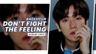 EXO » Baekhyun • Don't Fight The Feeling | Album Lines