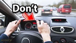 Driving Like This Will Destroy Your Car