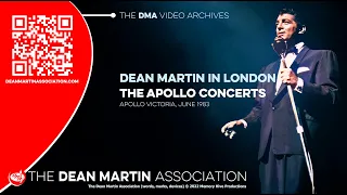 Dean Martin In London - The Apollo Victoria, June 1983