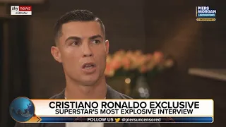 IN FULL: Cristiano Ronaldo turns up the heat in Piers Morgan interview