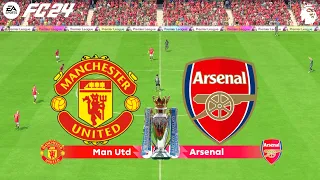 FC 24 | Manchester United vs Arsenal - 23/24 English Premier League - PS5™ Full Gameplay