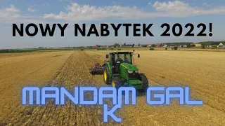 Nowy Nabytek 2022! Mandam Gal K! Talerzowanie 🚜John Deere 6130R