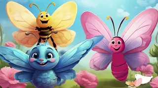 Hardworking Butterfly Lily and Her Friends - Stories For Kids - in English