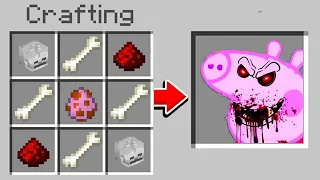 How To Craft Evil Peppa PIG In  Minecraft