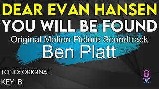 Dear Evan Hansen - You Will Be Found (Film Version) - Karaoke Instrumental