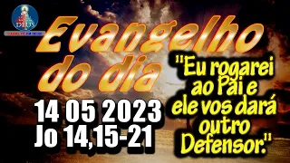 EVANGELHO DO DIA 14/05/2023 COM REFLEXÃO. Evangelho (Jo 14,15-21)