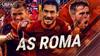 AS Roma | GREATEST European Goals & Highlights | Dzeko, Totti, Pjanić