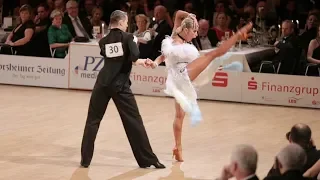 Marius-Andrei Balan  Khrystyna Moshenska, GER | GoldstadtPokal 2019 - WDSF WO LAT - solo C