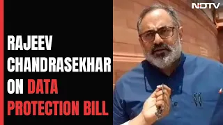 "Misinformation": Rajeev Chandrasekhar To NDTV On CPI MP's Data Protection Bill Claim