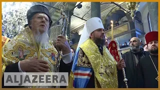 🇺🇦Ukraine church's historic split from Russia granted by patriarch l Al Jazeera English