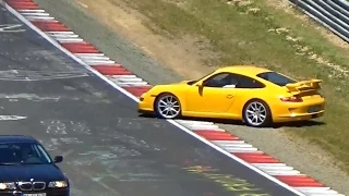 Highlights Touristenfahrten Nordschleife CRASH ACTION Almost Crash Drift Crazy Motorbikes 4.6.15