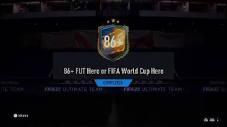 FIFA 23 - 86+ FUT Hero or Fifa World Cup Hero pack