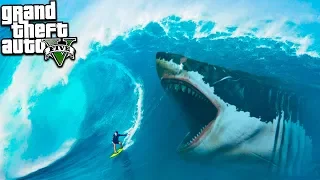 МЕГАЛОДОН ВЫЖИЛ! ИГРА ЗА АКУЛУ В ГТА 5 МОДЫ! MEGALODON ОБЗОР МОДА В GTA 5! ИГРЫ ГТА ВИДЕО MODS