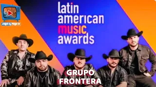 Grupo Frontera juanto a Carin Leon  cantan su éxito no se va | latin Amas 2023