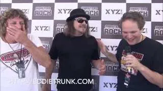 Eddie Trunk interviews Dokken @ Monsters of Rock in Brazil