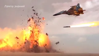 Эффектный удар Су-30 Алжира по РЛС ракетой X-31П