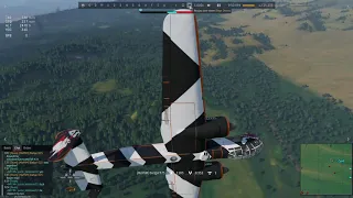 War Thunder - Ju 288 goes down fighting