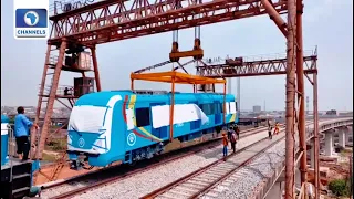 Lagos Receives Two New Trains For Blue Line Rail