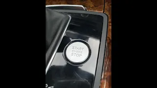 Replace Damaged Start Stop Engine Button 2014 Audi A7 3.0 T in 3 Minutes