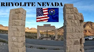 Exploring a Haunted Ghost Town - Rhyolite Nevada