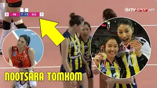 นุศรา ต้อมคํา (Nootsara Tomkom) การกลับมาที่ดีที่สุดเท่าที่เคยมีมา | วอลเลย์บอลหญิงลีกตุรกี