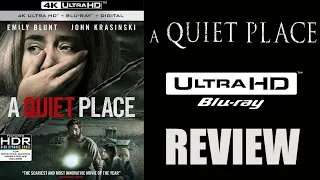 A QUIET PLACE 4K Blu-ray Review