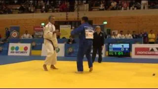 Judo Veterans EM 2011 M4 -73kg Tullio - Hansson