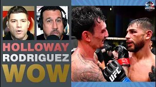 Reacting to Max Holloway's win at UFC Vegas 42 | WEIGHING IN