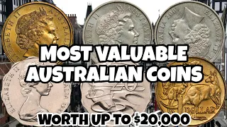 Most Valuable & Rare Australian Coins worth up to $20,000