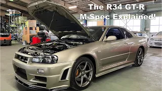 How is the R34 GT-R M-Spec different from the other GT-Rs?