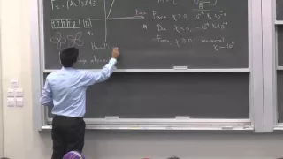 Electricity & Magnetism (Lecture 19 of 30) Fall 2015 - Ferromagnets and the Meissner effect