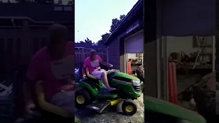 Riding Mower Fail || ViralHog