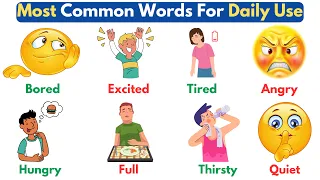 Most Common Words In English For Daily Use | Daily Use English Vocabulary