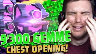 HO SPESO ALTRI 80€!! 9'300 GEMME in MAGICAL CHEST OPENING!! - CLASH ROYALE ITA #4 w/ Giampytek