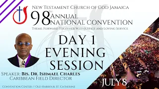 New Testament Church of God Jamaica National Convention 2023 Day 1 Evening Session